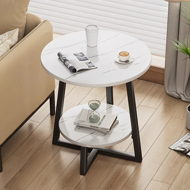 Aralynae - Moderne Tweelaagse Bijzettafel - Image 3