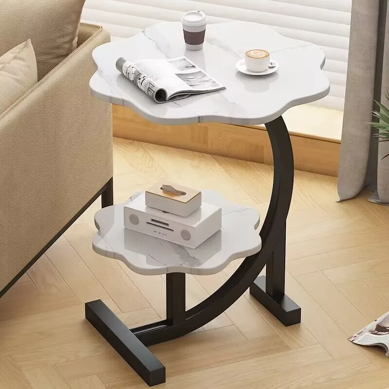 Caliora - Luxe Tweelaagse Verplaatsbare Mini Bijzettafel - Image 4