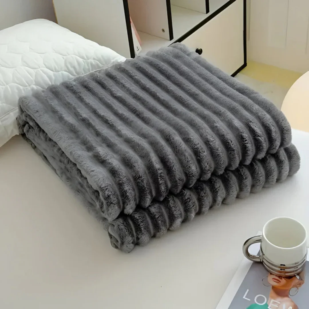 Cera - Luxe Warm Fleece Plaid Voor De Winter - Image 4