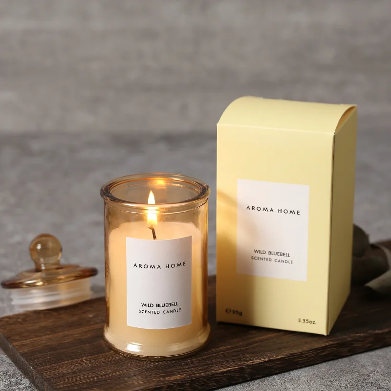 Domivira - Vintage Geurkaars Glas Sojawas Aromatherapie - Image 4