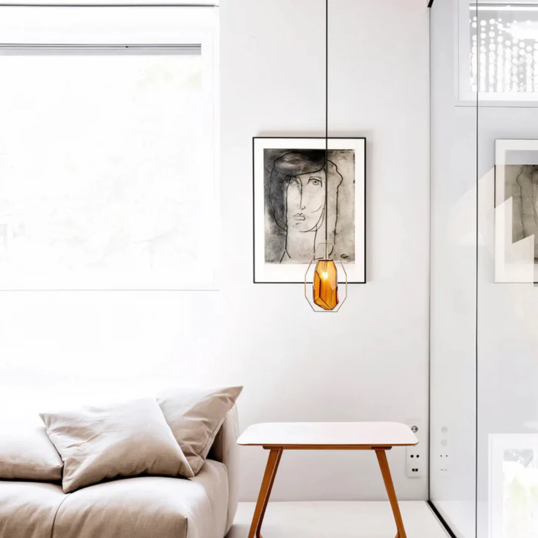 Flavia - Minimalistische Glas Hanglamp - Image 5