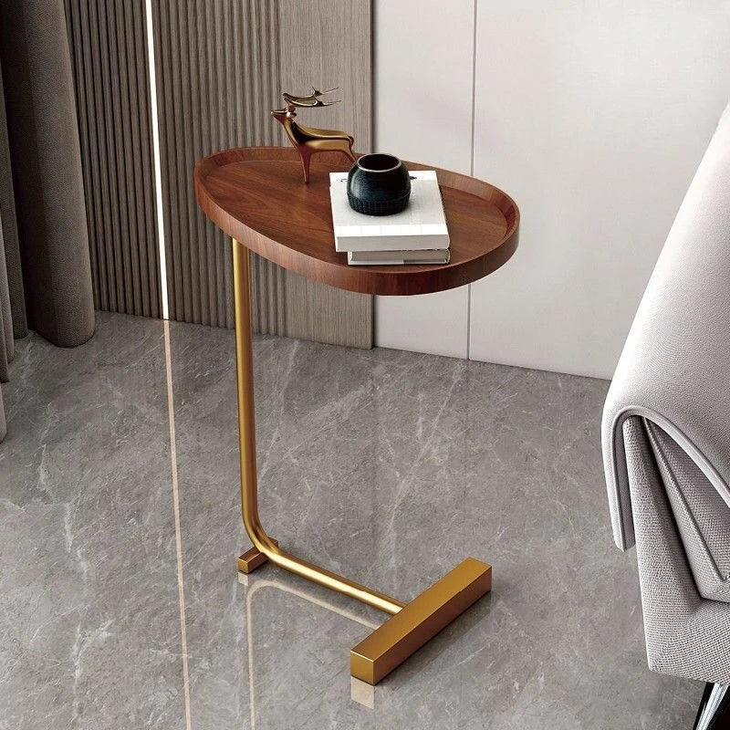 Nirethia - C-Vormige Mobiele Bijzettafel Ideaal voor Bank of Bed - Image 3
