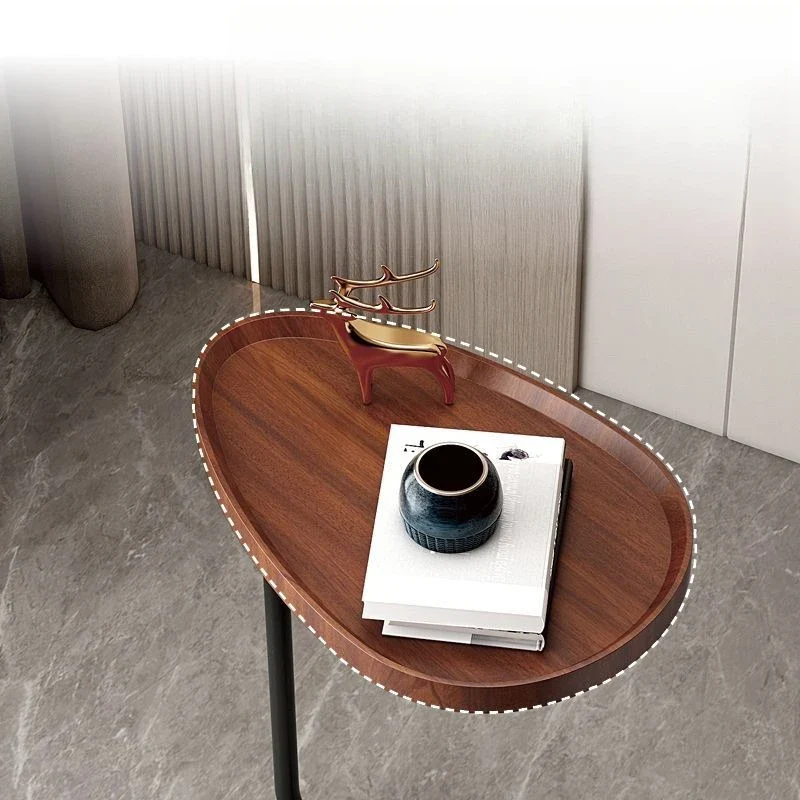 Nirethia - C-Vormige Mobiele Bijzettafel Ideaal voor Bank of Bed - Image 4