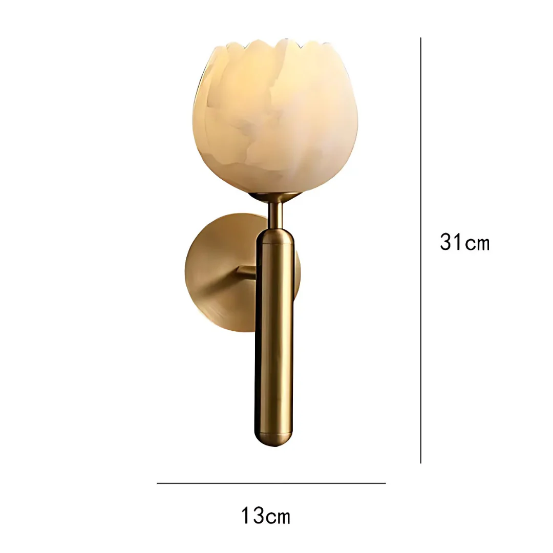 Rose - Marmeren Wandlamp - Luxe Wandverlichting Binnen - Image 5