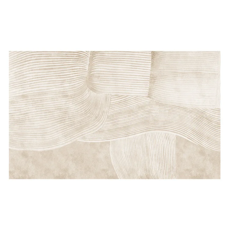 Vorenis - Japans Minimalistisch Pluizig Vloerkleed Zacht Antislip voor Slaapkamer Woonkamer en Lounge - Image 7